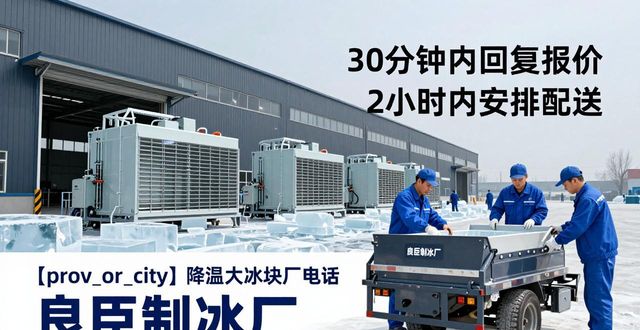 秦皇岛降温大冰块厂电话 良臣制冰厂